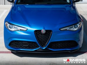 Alfa Romeo Giulia Front Spoiler - Carbon Fiber - Italia Style - Stile Italia - Sport/ Ti/ Veloce - V3